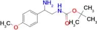 Tert-butyl N-[2-amino-2-(4-methoxyphenyl)ethyl]carbamate