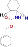 Benzyl N-(1-cyano-2-methylcyclohexyl)carbamate