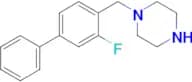 1-((3-FLUORO-[1,1'-BIPHENYL]-4-YL)METHYL)PIPERAZINE
