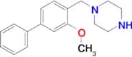 1-((3-METHOXY-[1,1'-BIPHENYL]-4-YL)METHYL)PIPERAZINE