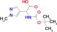 2-((TERT-BUTOXYCARBONYL)AMINO)-2-(1-METHYL-1H-PYRAZOL-4-YL)ACETIC ACID