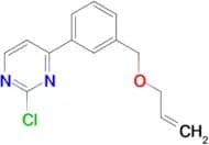 4-(3-((ALLYLOXY)METHYL)PHENYL)-2-CHLOROPYRIMIDINE