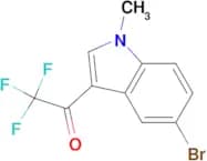 1-(5-BROMO-1-METHYL-1H-INDOL-3-YL)-2,2,2-TRIFLUOROETHANONE