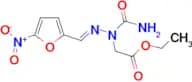 (E)-ETHYL 2-(1-CARBAMOYL-2-((5-NITROFURAN-2-YL)METHYLENE)HYDRAZINYL)ACETATE