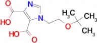 1-(2-(TERT-BUTOXY)ETHYL)-1H-IMIDAZOLE-4,5-DICARBOXYLIC ACID