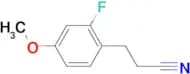 3-(2-FLUORO-4-METHOXYPHENYL)PROPANENITRILE