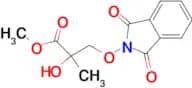 METHYL 3-((1,3-DIOXOISOINDOLIN-2-YL)OXY)-2-HYDROXY-2-METHYLPROPANOATE