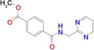 METHYL 4-((PYRIMIDIN-2-YLMETHYL)CARBAMOYL)BENZOATE