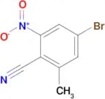4-BROMO-2-METHYL-6-NITROBENZONITRILE