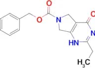 BENZYL 2-ETHYL-4-HYDROXY-5H-PYRROLO[3,4-D]PYRIMIDINE-6(7H)-CARBOXYLATE