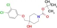 TERT-BUTYL 4-((3,4-DICHLOROPHENOXY)METHYL)-4-HYDROXYPIPERIDINE-1-CARBOXYLATE