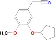 2-(3-(CYCLOPENTYLOXY)-4-METHOXYPHENYL)ACETONITRILE