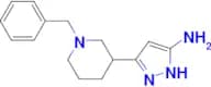 5-(1-BENZYL-PIPERIDIN-3-YL)-2H-PYRAZOL-3-YLAMINE
