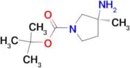 (S)-TERT-BUTYL 3-AMINO-3-METHYLPYRROLIDINE-1-CARBOXYLATE