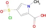4-(CHLOROSULFONYL)-1-METHYL-1H-PYRROLE-2-CARBOXYLIC ACID