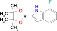 (7-FLUORO-1H-INDOL-2-YL)BORONIC ACID PINACOL ESTER