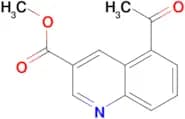 METHYL 5-ACETYLQUINOLINE-3-CARBOXYLATE