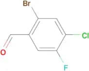 2-Bromo-4-chloro-5-fluorobenzaldehyde