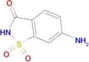 6-AMINO-1,1-DIOXO-1,2-BENZOTHIAZOL-3-ONE