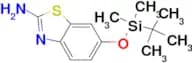 6-((TERT-BUTYLDIMETHYLSILYL)OXY)BENZO[D]THIAZOL-2-AMINE