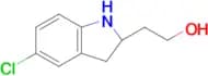1H-INDOLE-2-ETHANOL, 5-CHLORO-2,3-DIHYDRO-