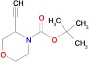 4-MORPHOLINECARBOXYLIC ACID, 3-ETHYNYL-, 1,1-DIMETHYLETHYL ESTER