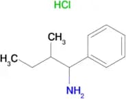 2-METHYL-1-PHENYLBUTAN-1-AMINE HCL