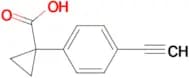 1-(4-ETHYNYLPHENYL)CYCLOPROPANE-1-CARBOXYLIC ACID