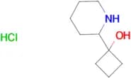 1-(PIPERIDIN-2-YL)CYCLOBUTAN-1-OL HCL