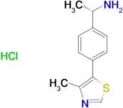 (S)-1-(4-(4-METHYLTHIAZOL-5-YL)PHENYL)ETHAN-1-AMINE HCL
