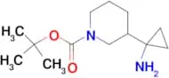 TERT-BUTYL 3-(1-AMINOCYCLOPROPYL)PIPERIDINE-1-CARBOXYLATE