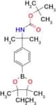 TERT-BUTYL (2-(4-(4,4,5,5-TETRAMETHYL-1,3,2-DIOXABOROLAN-2-YL)PHENYL)PROPAN-2-YL)CARBAMATE