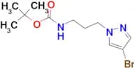 TERT-BUTYL (3-(4-BROMO-1H-PYRAZOL-1-YL)PROPYL)CARBAMATE
