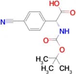 (R)-2-((TERT-BUTOXYCARBONYL)AMINO)-2-(4-CYANOPHENYL)ACETIC ACID