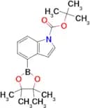 Tert-Butyl 4-(4,4,5,5-tetramethyl-1,3,2-dioxaborolan-2-yl)-1H-indole-1-carboxylate