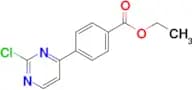 Ethyl 4-(2-chloropyrimidin-4-yl)benzoate
