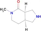 Rac-(3aR,7aS)-5-methyloctahydro-4H-pyrrolo[3,4-c]pyridin-4-one