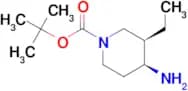Tert-butyl rac-(3R,4S)-4-amino-3-ethyl-1-piperidinecarboxylate