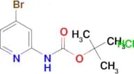 Tert-butyl (4-bromo-2-pyridinyl)carbamate hydrochloride