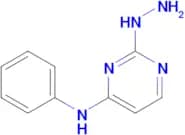 2-hydrazinyl-N-phenylpyrimidin-4-amine