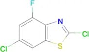 2,6-dichloro-4-fluoro-1,3-benzothiazole