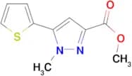 Methyl 1-methyl-5-(thiophen-2-yl)-1H-pyrazole-3-carboxylate
