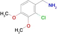 2-chloro-3,4-dimethoxy-benzenemethanamine