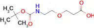 3-(2-((tert-Butoxycarbonyl)amino)ethoxy)propanoic acid