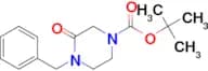 Tert-Butyl 4-benzyl-3-oxopiperazine-1-carboxylate
