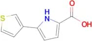 5-(Thiophen-3-yl)-1H-pyrrole-2-carboxylic acid