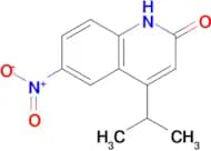 4-Isopropyl-6-nitroquinolin-2(1H)-one