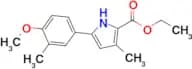 Ethyl 5-(4-methoxy-3-methylphenyl)-3-methyl-1H-pyrrole-2-carboxylate
