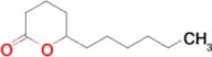 6-Hexyltetrahydro-2H-pyran-2-one