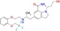 (-)-1-(3-Hydroxypropyl)-5-[(2R)-2-[[2-[2-(2,2,2-trifluoroethoxy)phenoxy]ethyl]amino]propyl]-2,3-di…